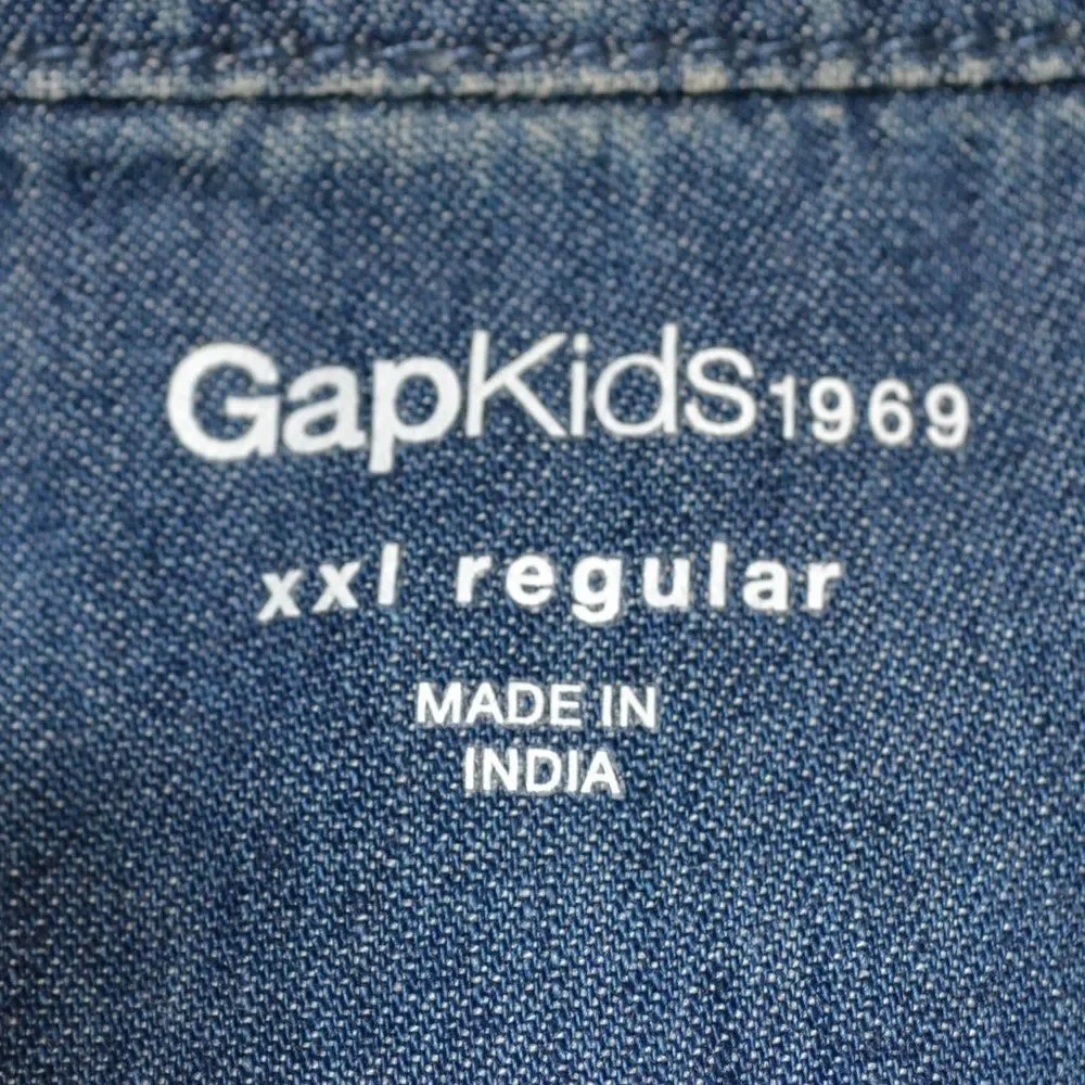 Gap Girl's or Women's Jean Button Down Shirt